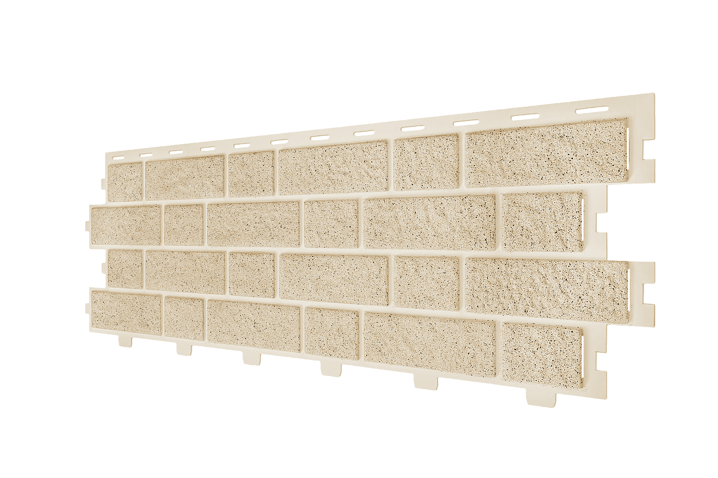 Фасадные панели Коллекция «Формлайт, Кирпич» (песочный)